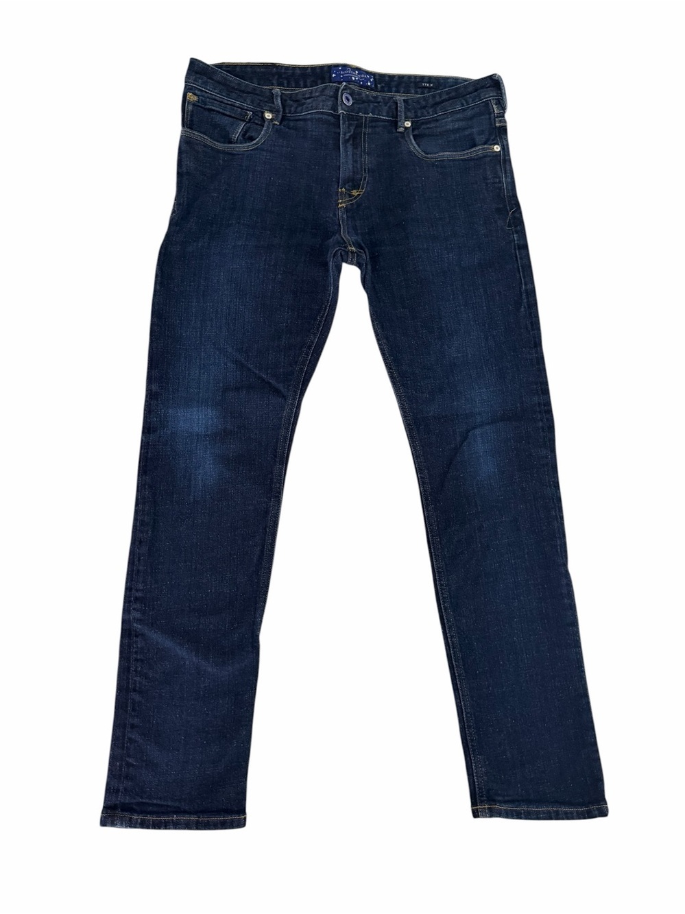 SCOTCH & SODA Dark Wash TYE X Stretch Slim Jeans men's size 36
